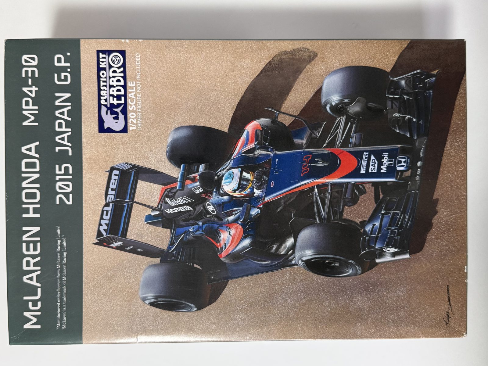 EBBRO McLAREN HONDA MP4-30 JAPAN GP 1/20 scale model kit
