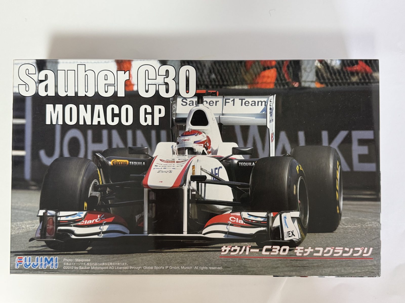 FUJIMI Sauber C30 — Monaco GP 1/20 model kit