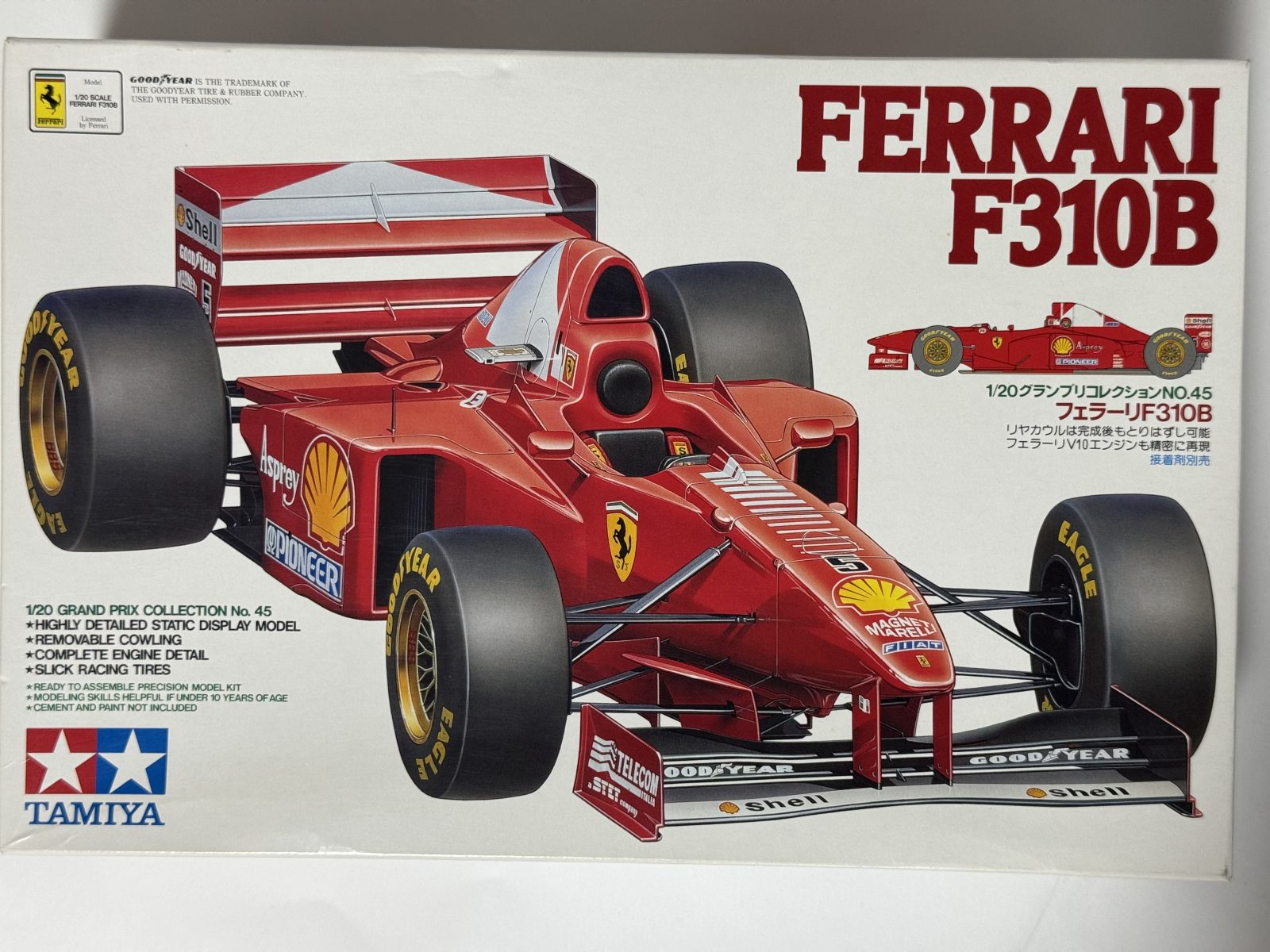 TAMIYA Ferrari F310B 1/20 scale model kit | TAKARA SCALE AGENCY