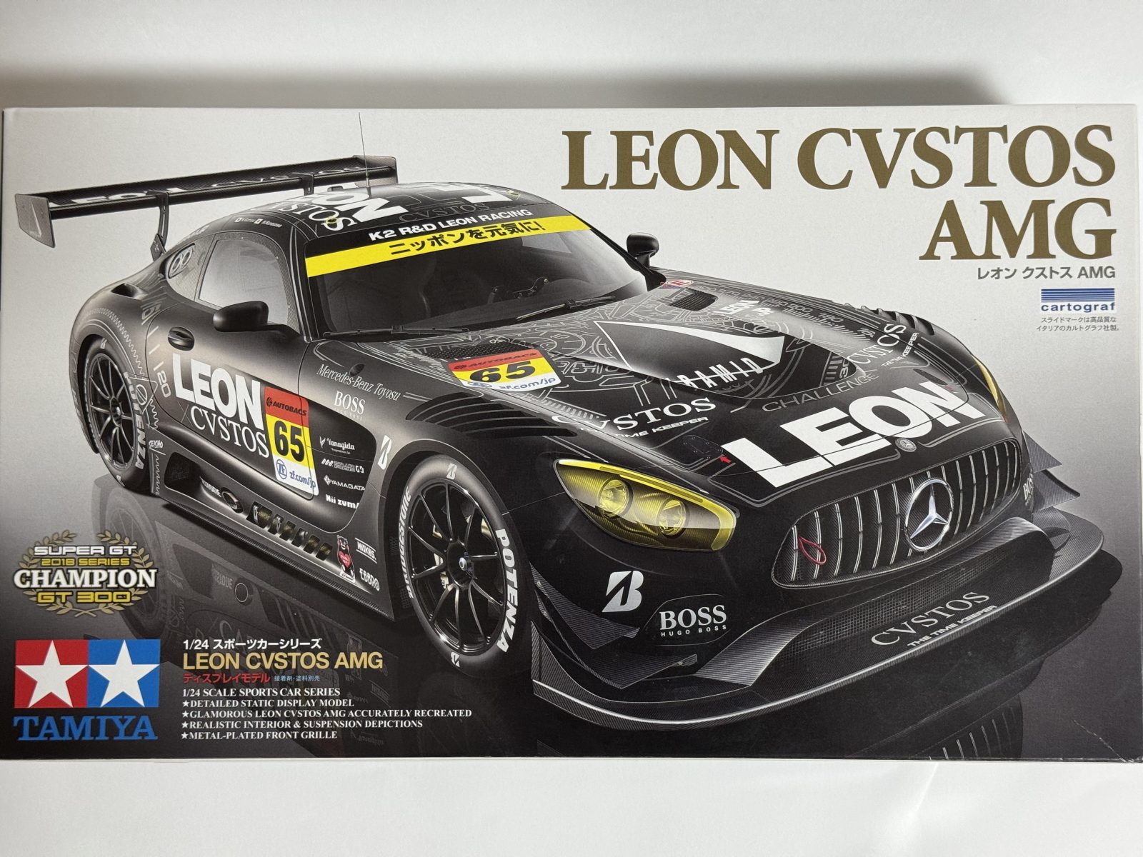TAMIYA LEON CVSTOS AMG GT3 1/24 scale model kit