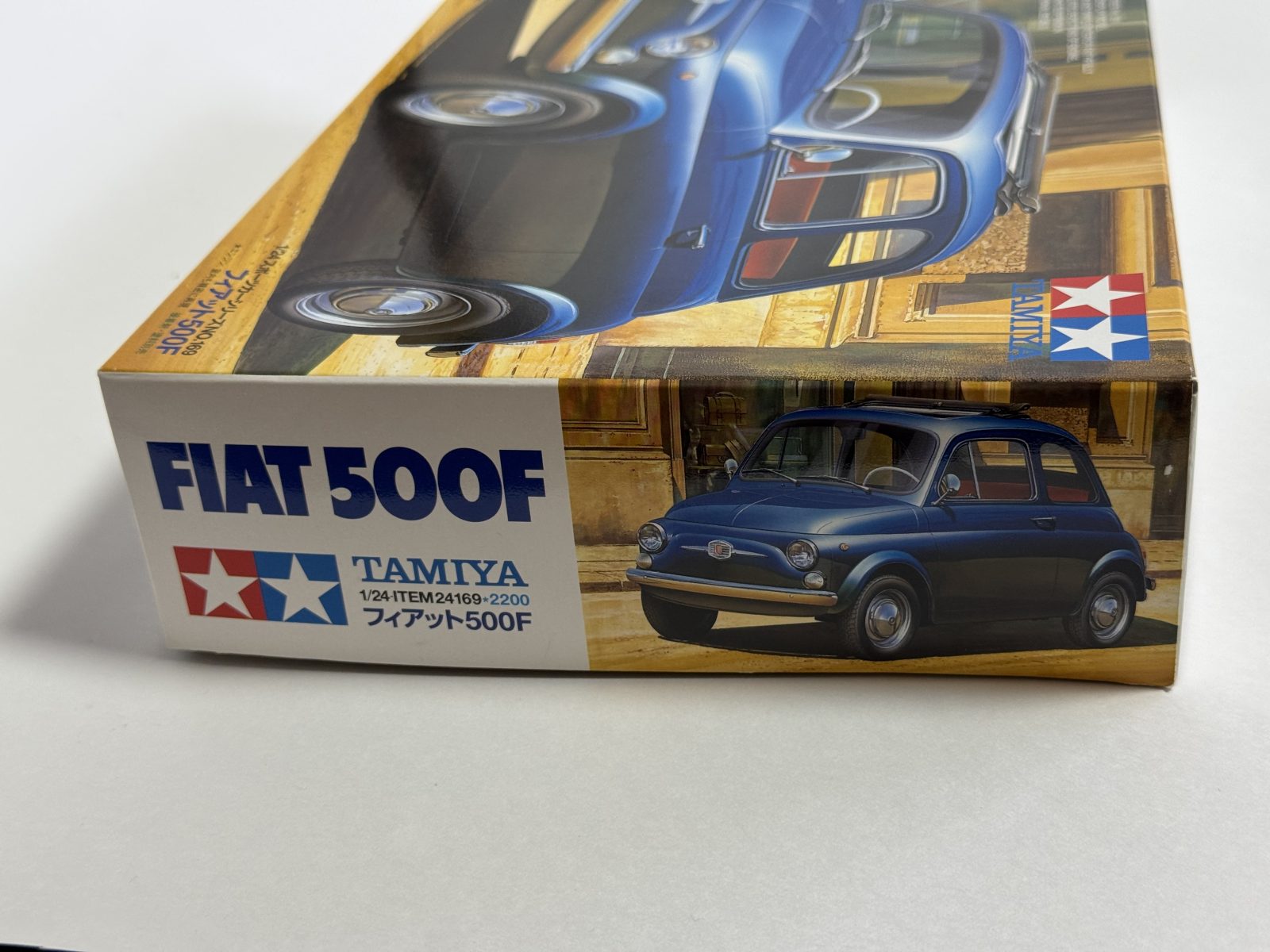 TAMIYA FIAT 500F 1/24 model kit — box photo 5