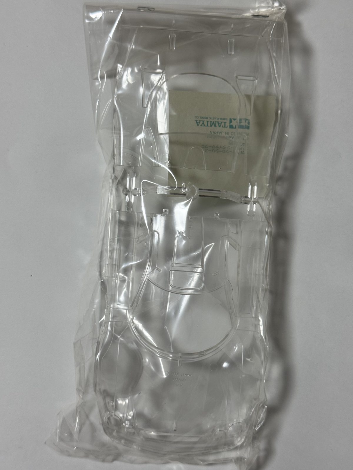 TAMIYA MERCEDES CLK-GTR TEAM CLK SPORTSWEAR  [Clear Cowl Edition] 1/24 model kit — contents photo 1