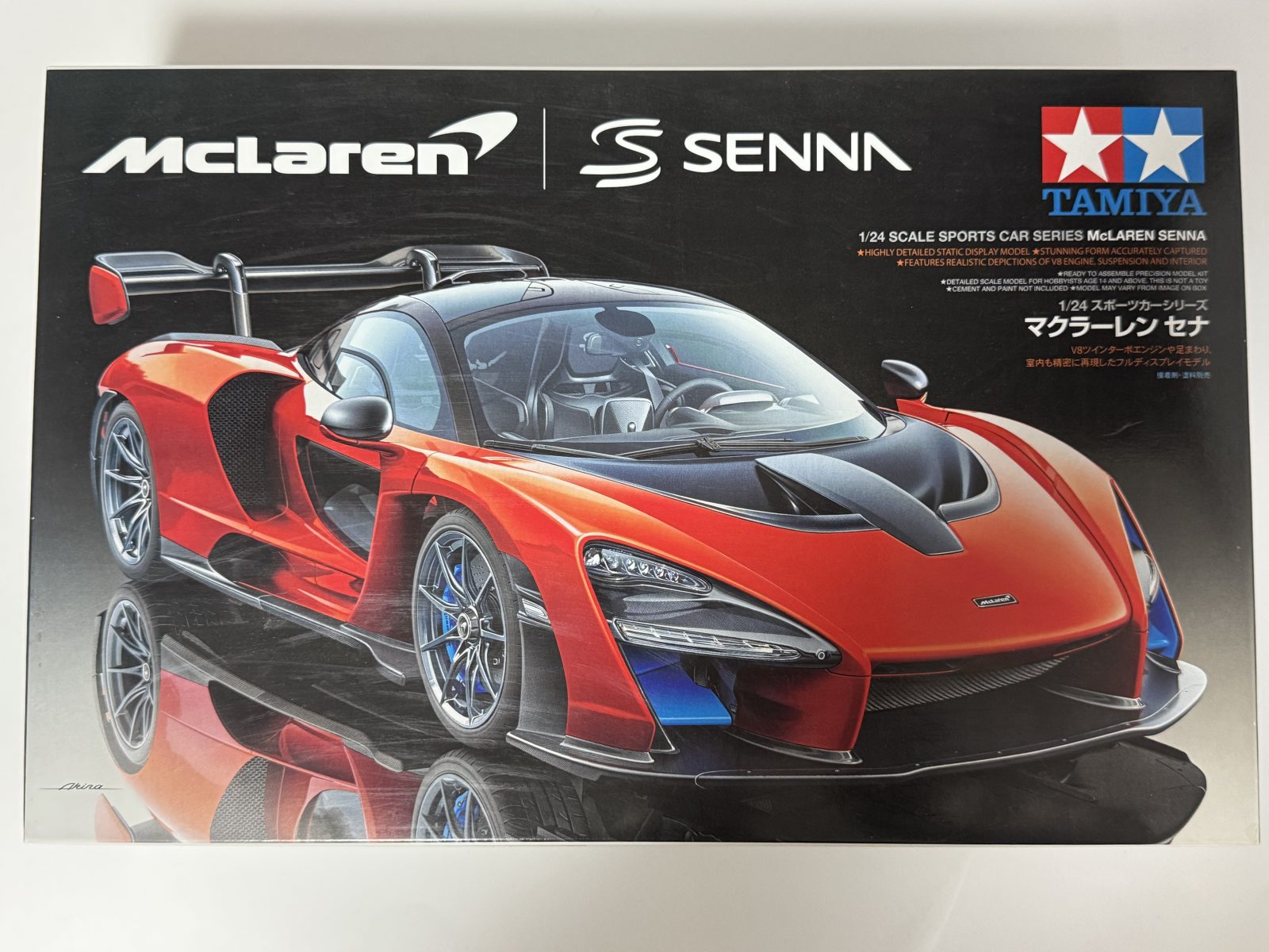 TAMIYA MCLAREN SENNA 1/24 scale model kit